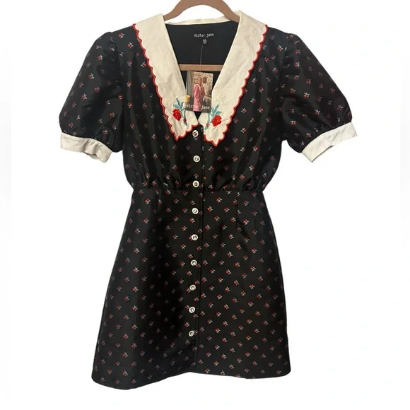 NWT Sister Jane
Courtney Jacquard Mini Dress Size XS - Picture 5 of 11